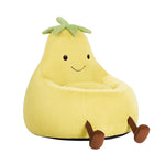 StockMAX Eggplant Bean Bag Chair – Soft ＆ Supportive