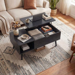 StockMAX Coffee Table Liftable with Storage for Living Room