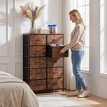 StockMAX Tall Dresser with 10 Drawers for Bedroom