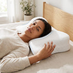 StockMAX Cervical Pillow Memory Foam for Improved Sleep Comfort