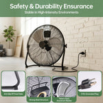 StockMAX Industrial High-Velocity Floor Fan