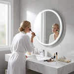 StockMAX Adjustable, Lighted, Anti-Fog Makeup Mirror for Bathroom
