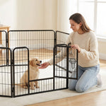 StockMAX Dog Fence Collapsible for Garden Patio