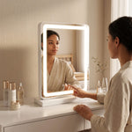 StockMAX Makeup Mirror with Lights and Aluminum Alloy Frame