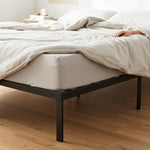 StockMAX Heavy Duty Metal Bed Frame with Under-Bed Storage for Bedroom