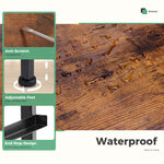 StockMAX Dresser Wooden Top with Storage for Living Room Bedroom