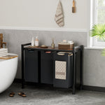 StockMAX Rolling Laundry Basket with Shelf with Multiple Drawers