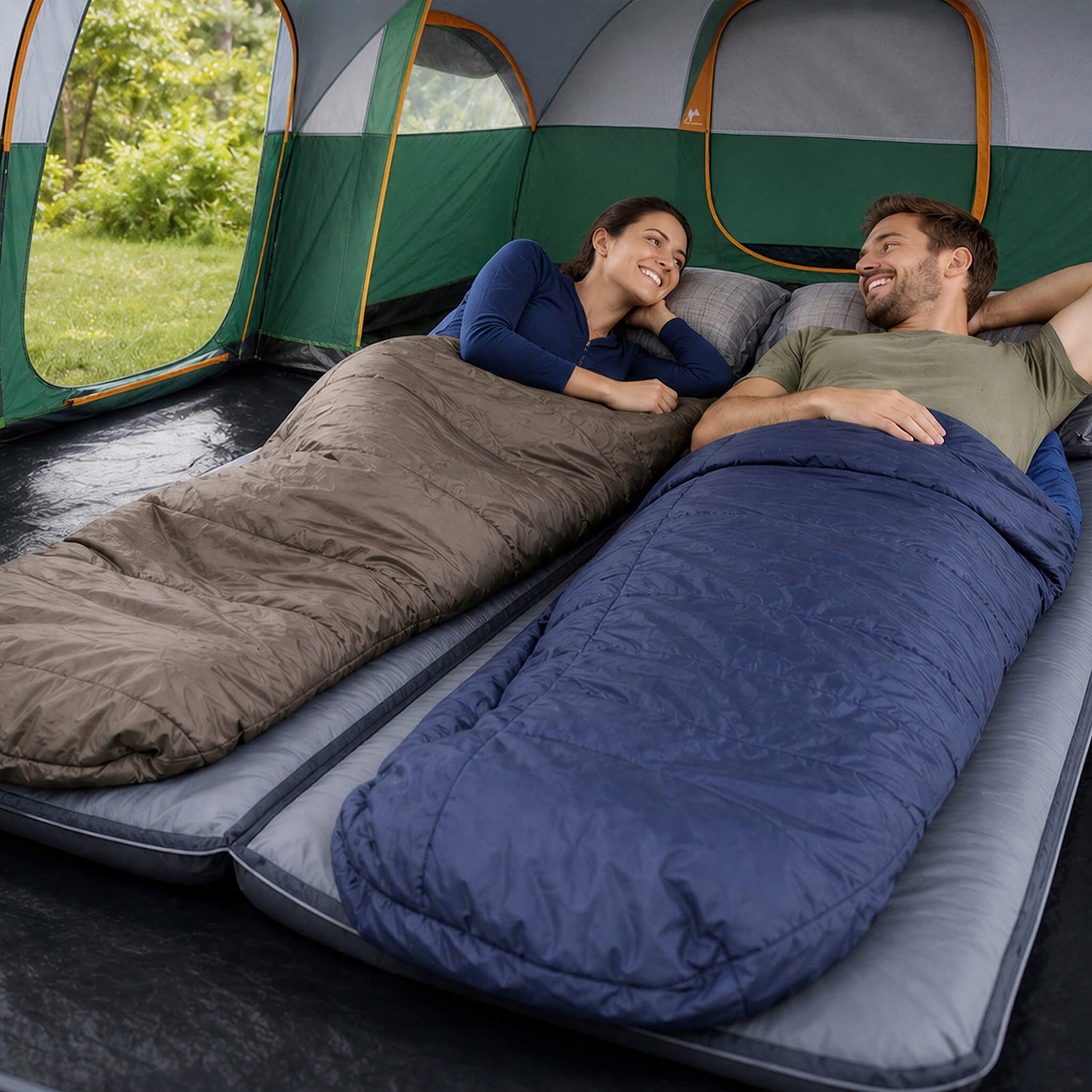 StockMAX 8‑Person Family Camping Tent for Outdoor Camping