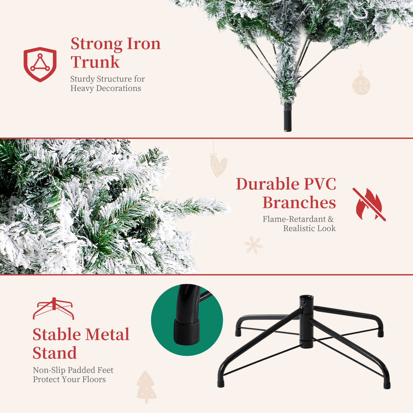 StockMAX Pre-Lit Christmas Tree