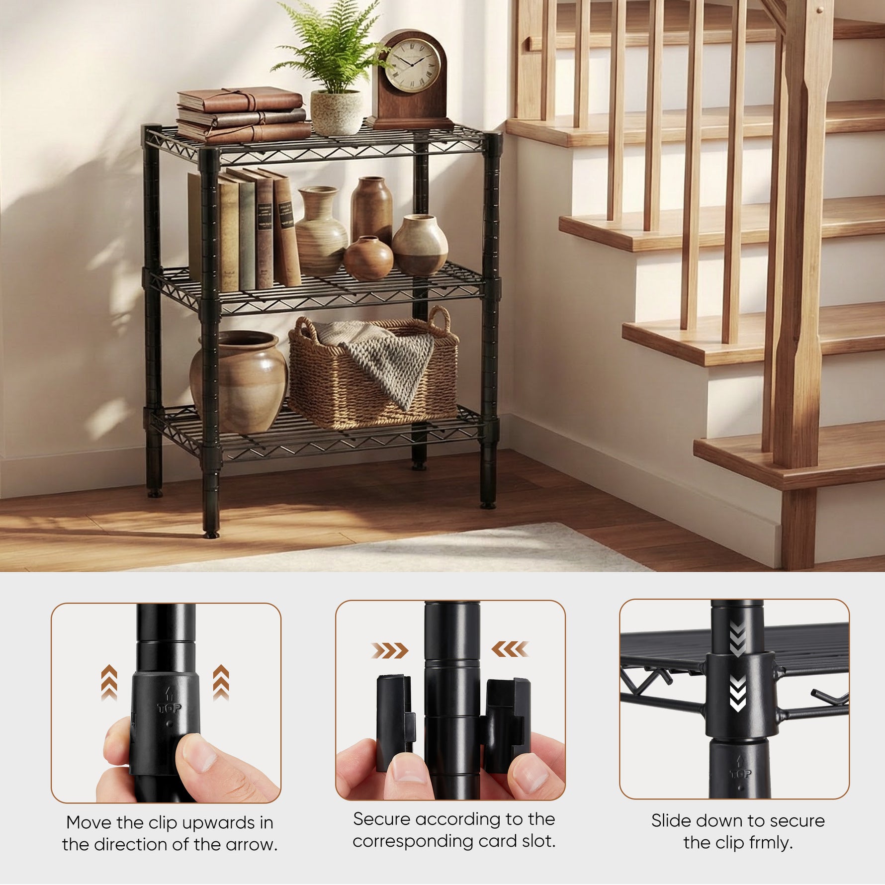 StockMAX Adjustable Metal Storage Shelves