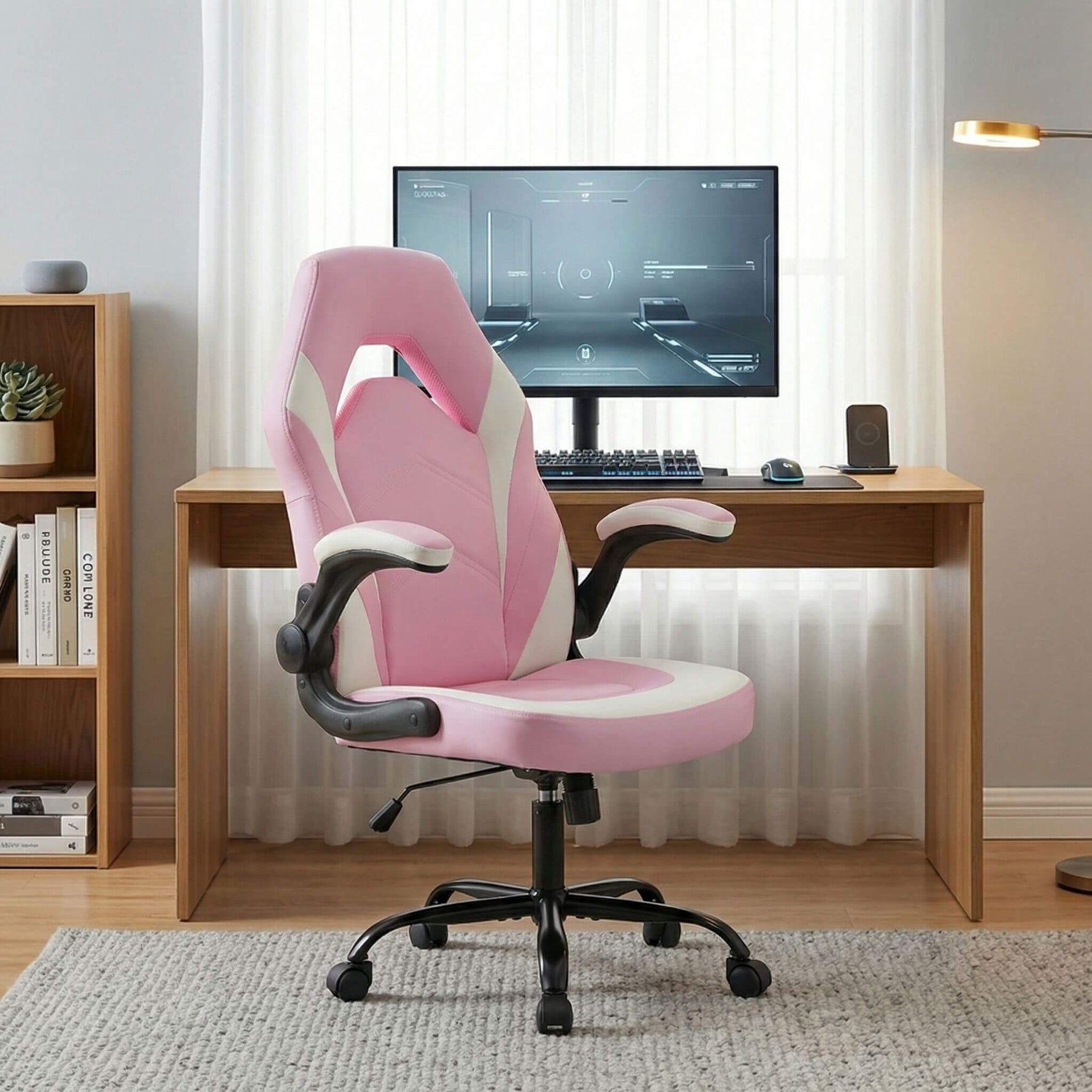 StockMAX Leather Gaming Chair Height Adjustable For Playroom