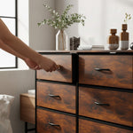 StockMAX TV Stand with Wide Drawers for Bedroom