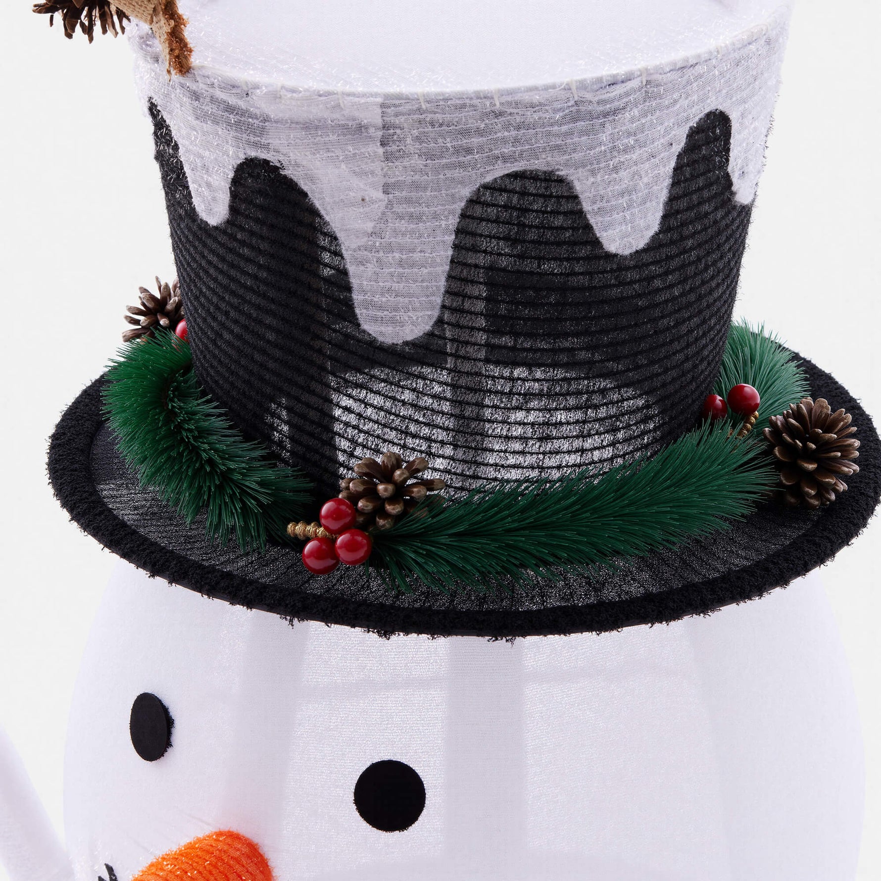 StockMAX Lighted Snowman Outdoor Christmas Decoration