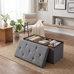 StockMAX Bed Footstool with Storage for Bedroom and Entry Door