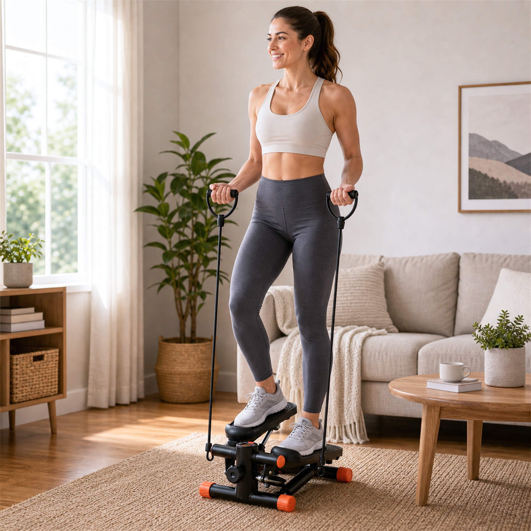 StockMAX Mini Home-Use Stepper with Digital Display