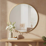 StockMAX Elegant Round Wall Mirror for Home