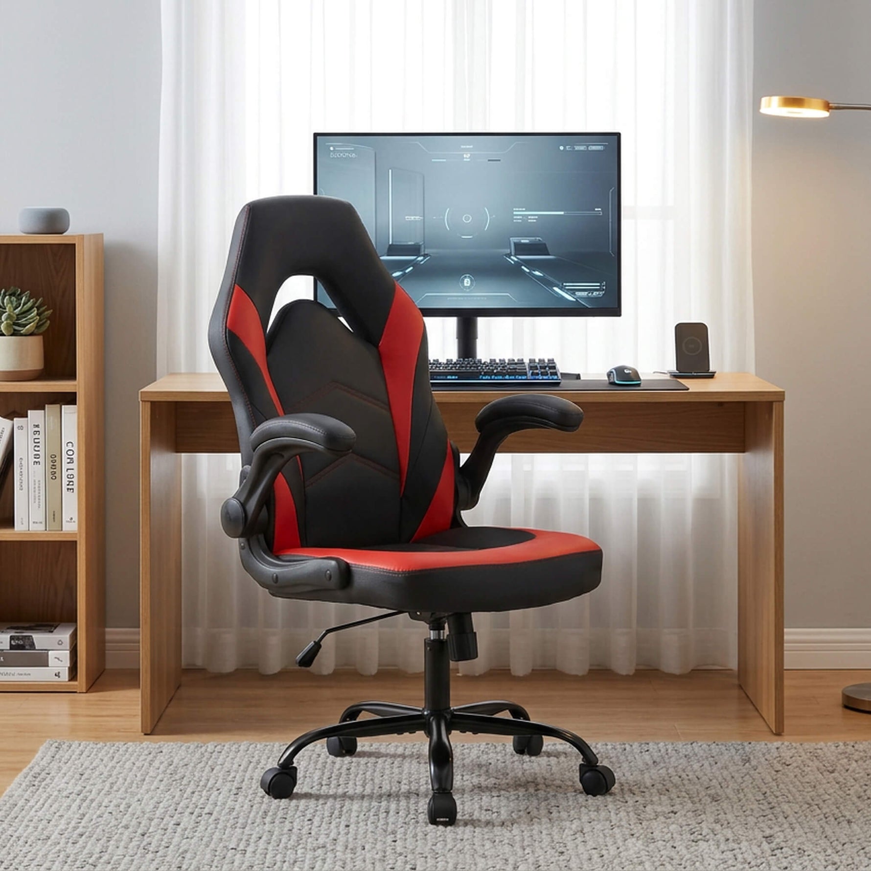 StockMAX Leather Gaming Chair Height Adjustable For Playroom