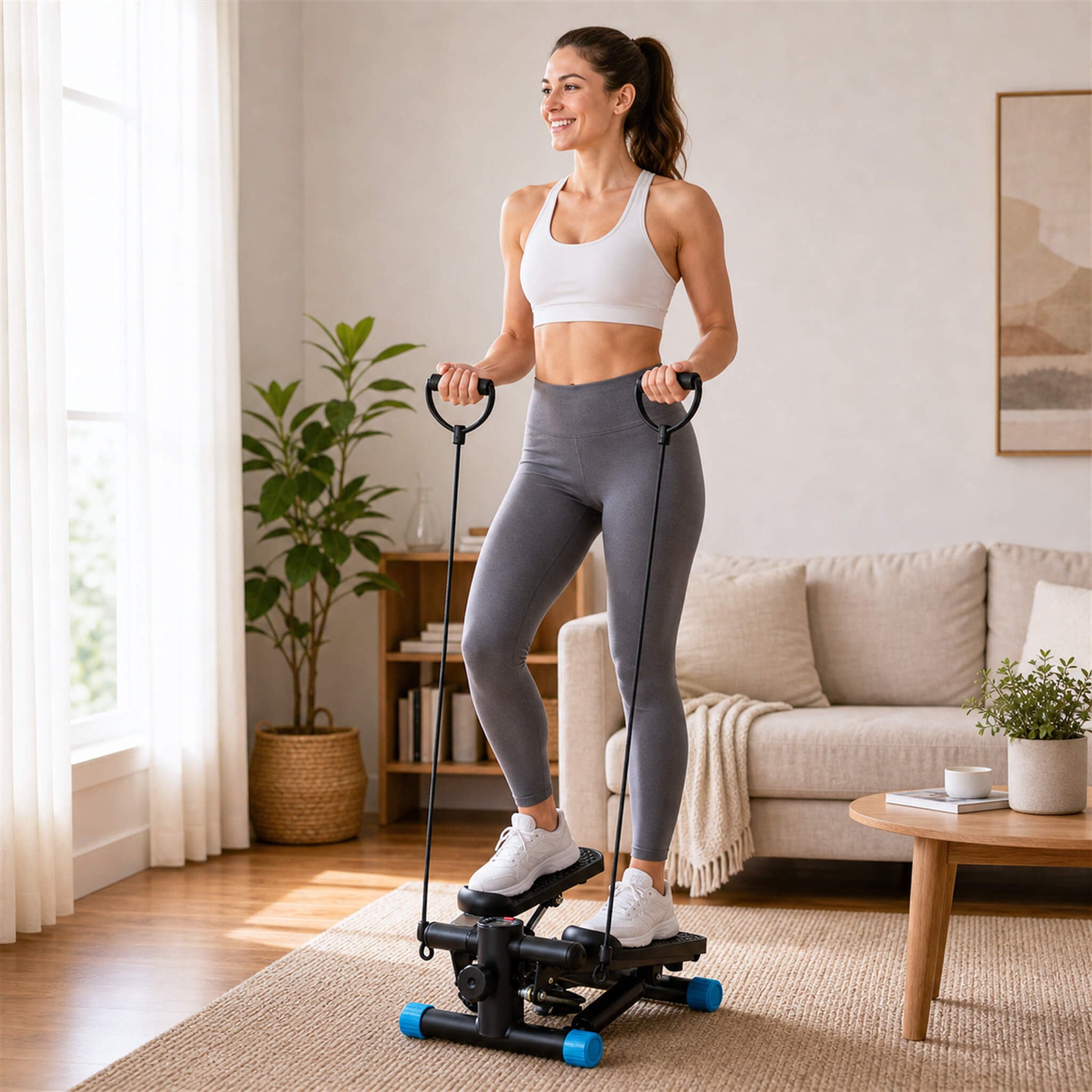 StockMAX Mini Home-Use Stepper with Digital Display