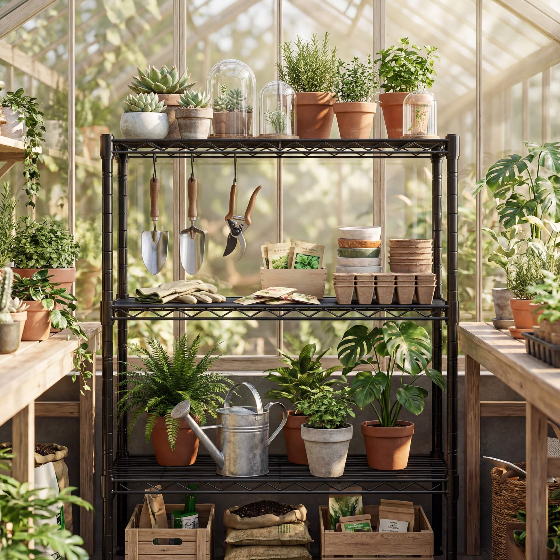 StockMAX Adjustable Metal Storage Shelves