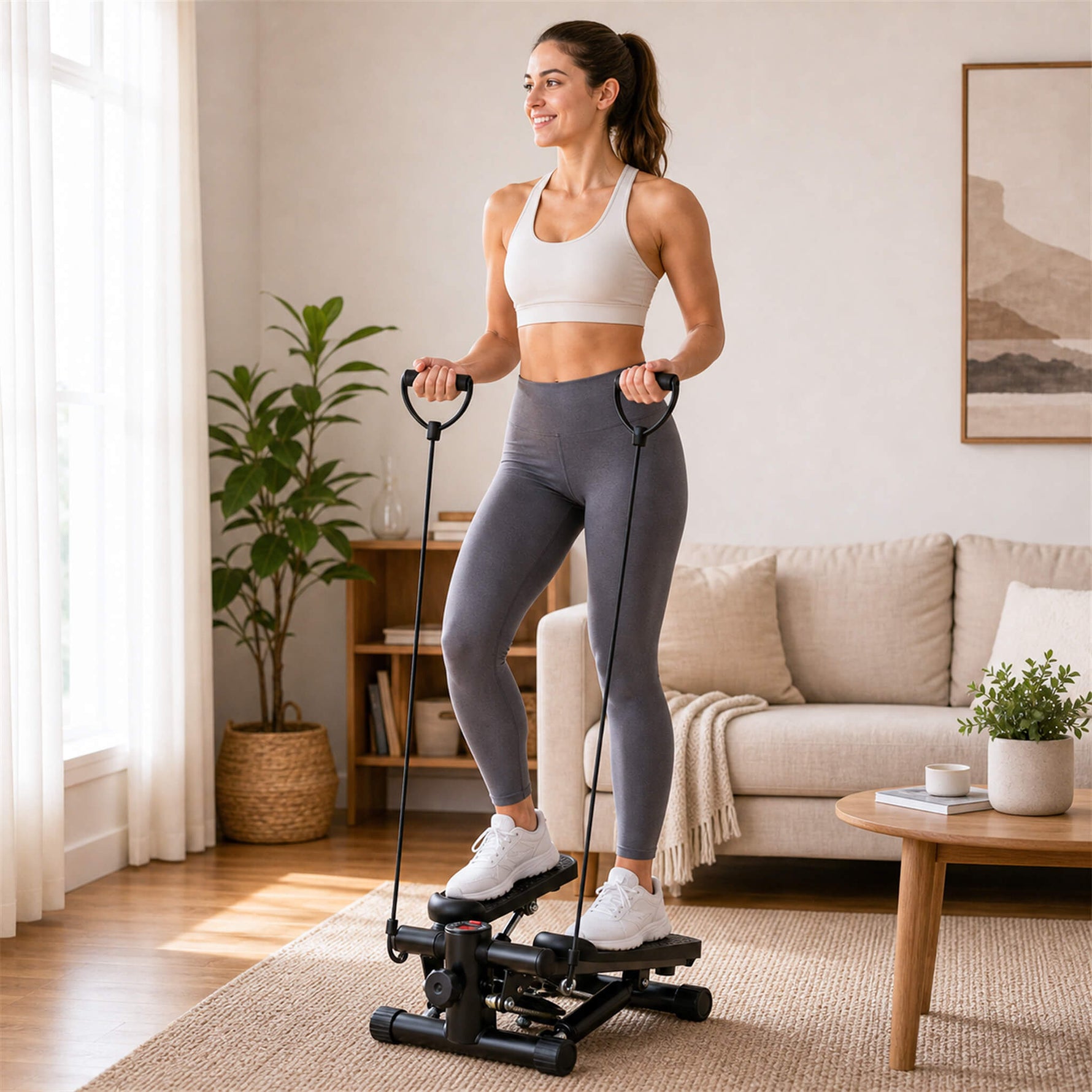 StockMAX Mini Home-Use Stepper with Digital Display