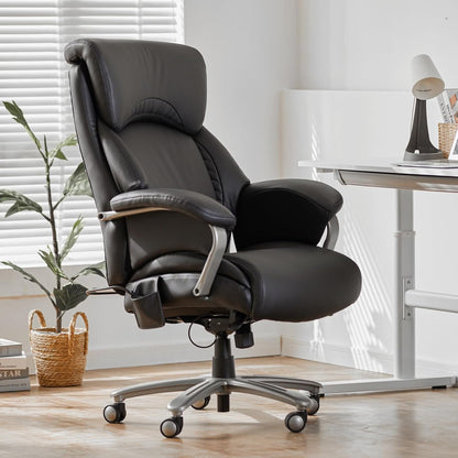 Leather Executive Office Chair- High Back Home Computer Desk Chair 5207