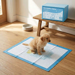 StockMAX Ultra Absorbent Puppy Training Pads, Leak-Proof, Quick-Dry Surface, Perfect for Dog Pee