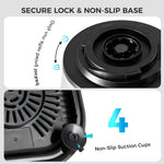 StockMAX 8-Cup Food Processor, Vegetable Chopper with accessories