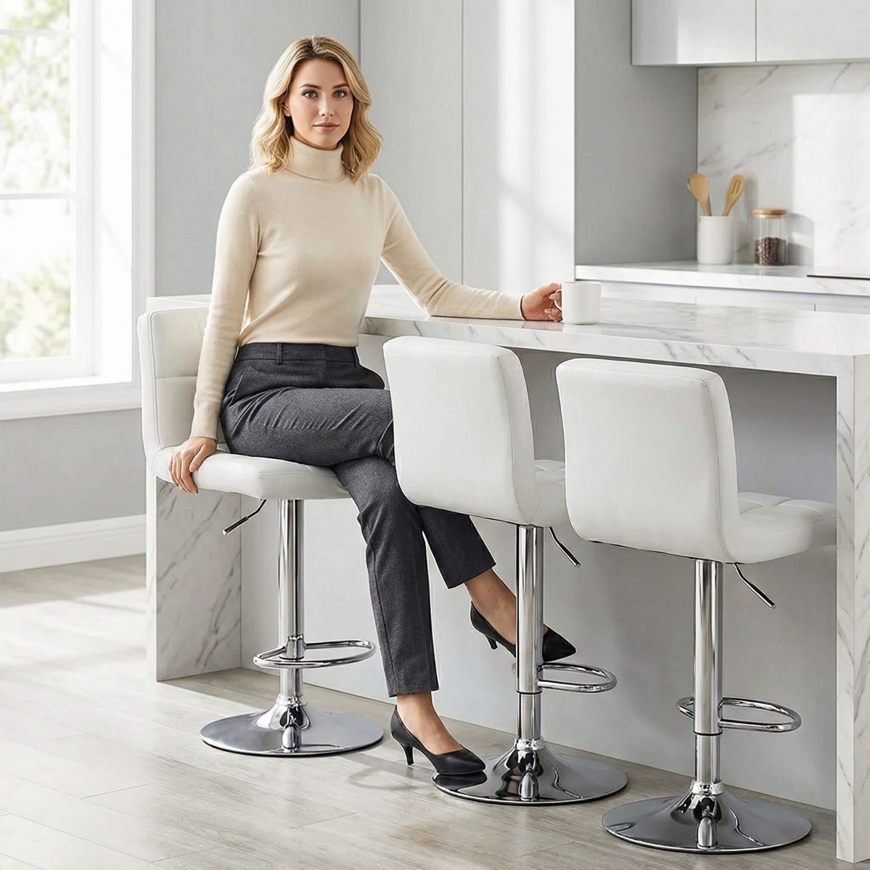 StockMAX Barstool Swivel Lift Bar Essentials