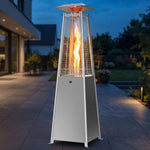 StockMAX 48,000 BTU Pyramid Propane Gas Patio Heater with LED Light