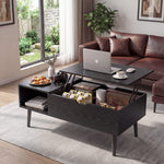 StockMAX Coffee Table Liftable with Storage for Living Room
