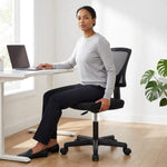 StockMAX Desk Chair with Lumbar Support for Office