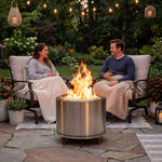 StockMAX Portable Fire Pit Enjoy the Warmth of the Outdoors