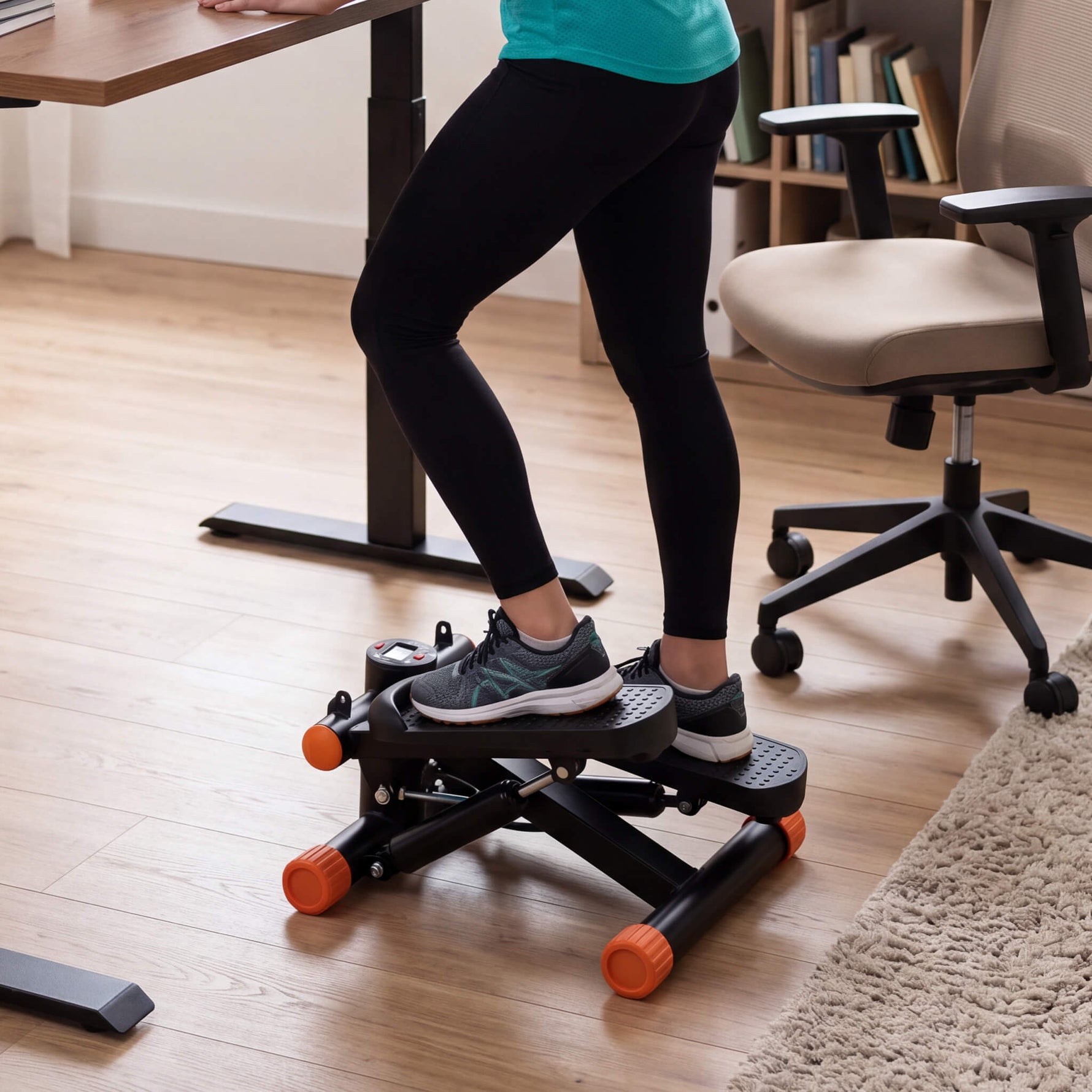 StockMAX Mini Home-Use Stepper with Digital Display