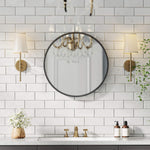 StockMAX Elegant Round Wall Mirror for Home
