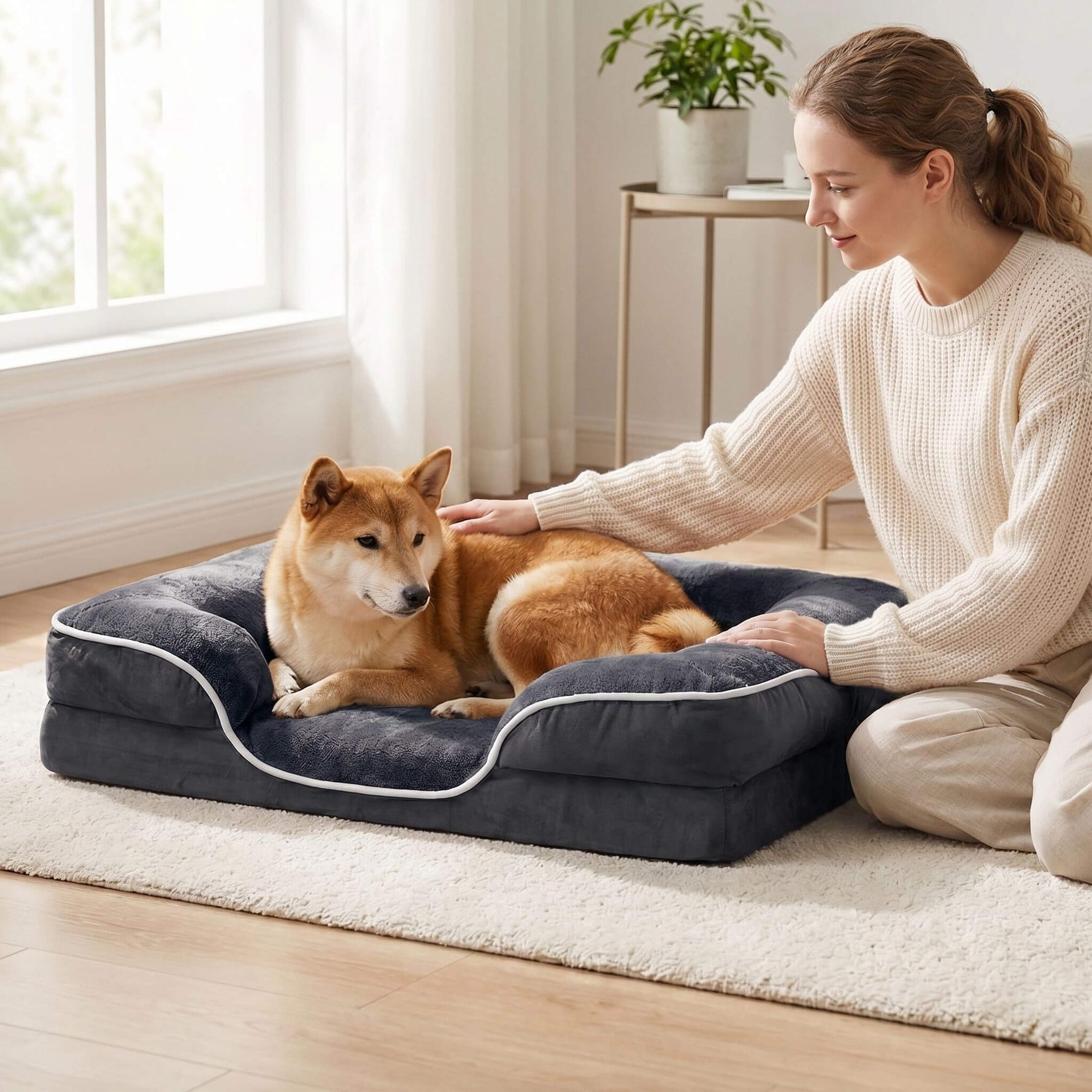StockMAX Dog Bed Non-Slip Bottom