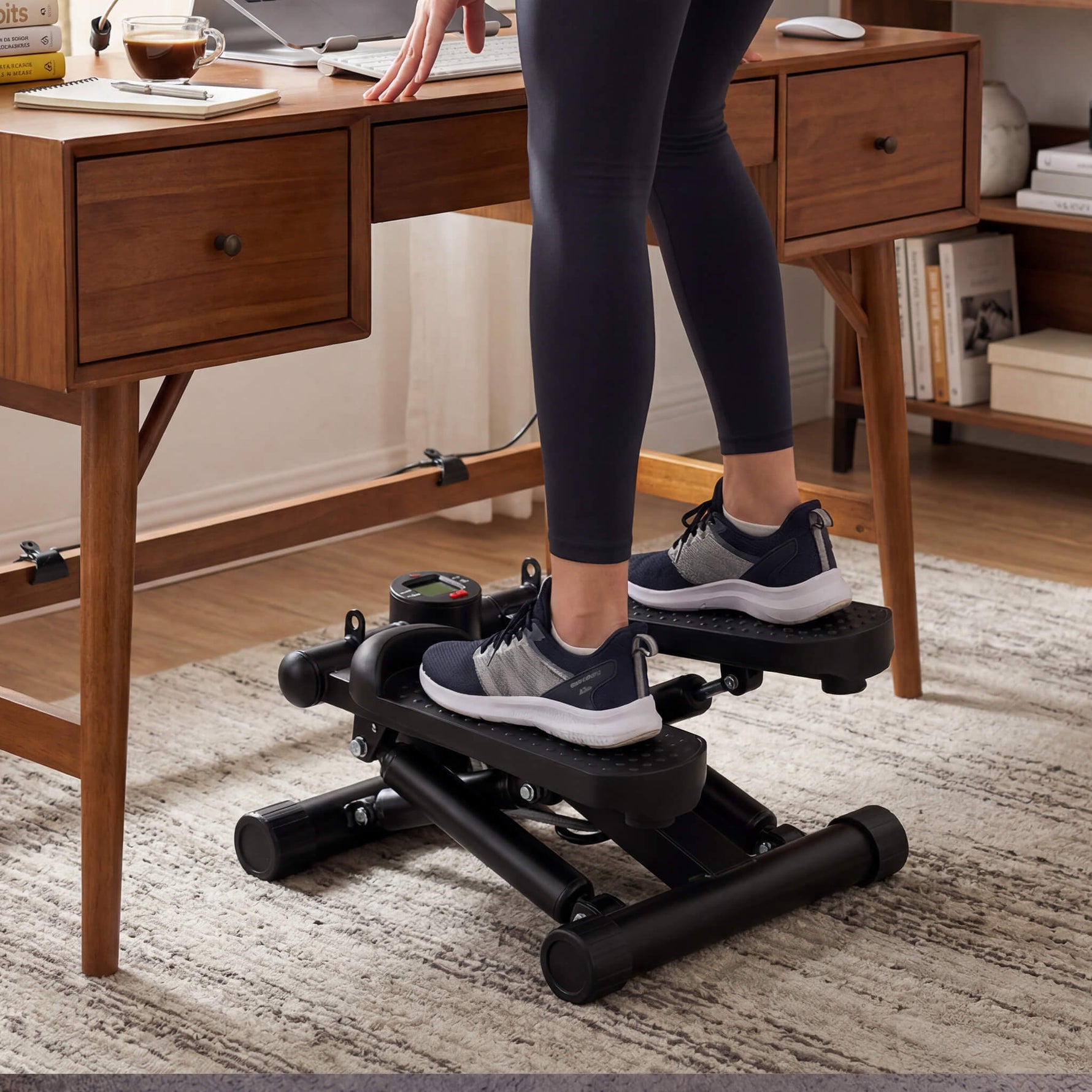 StockMAX Mini Home-Use Stepper with Digital Display