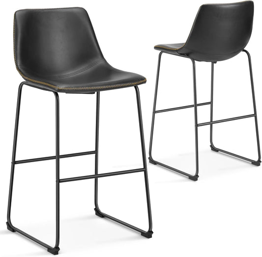 Counter Height Bar Stools with Back 6014