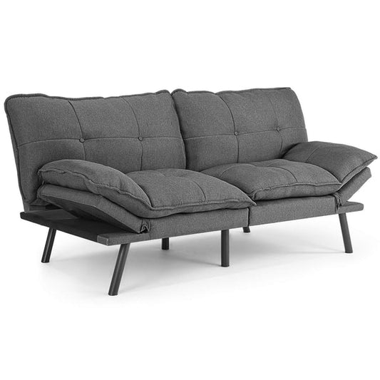 Sleeper Futon Sofa Couch Bed-Memory Foam Couch 6022