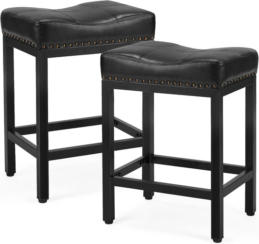 Modern PU Leather Barstools 6100