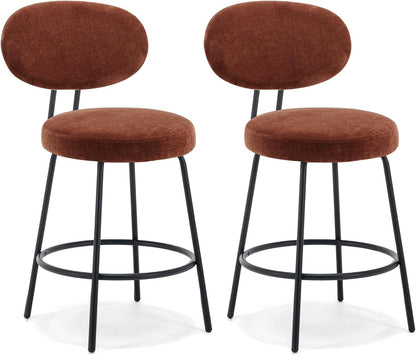 Modern Fabric Barstool 6151