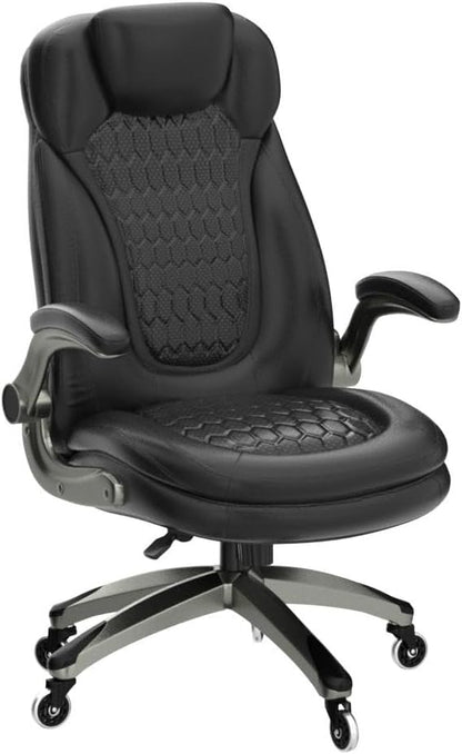 Office Chair-Ergonomic Computer Desk Chair with Thick Seat  6686