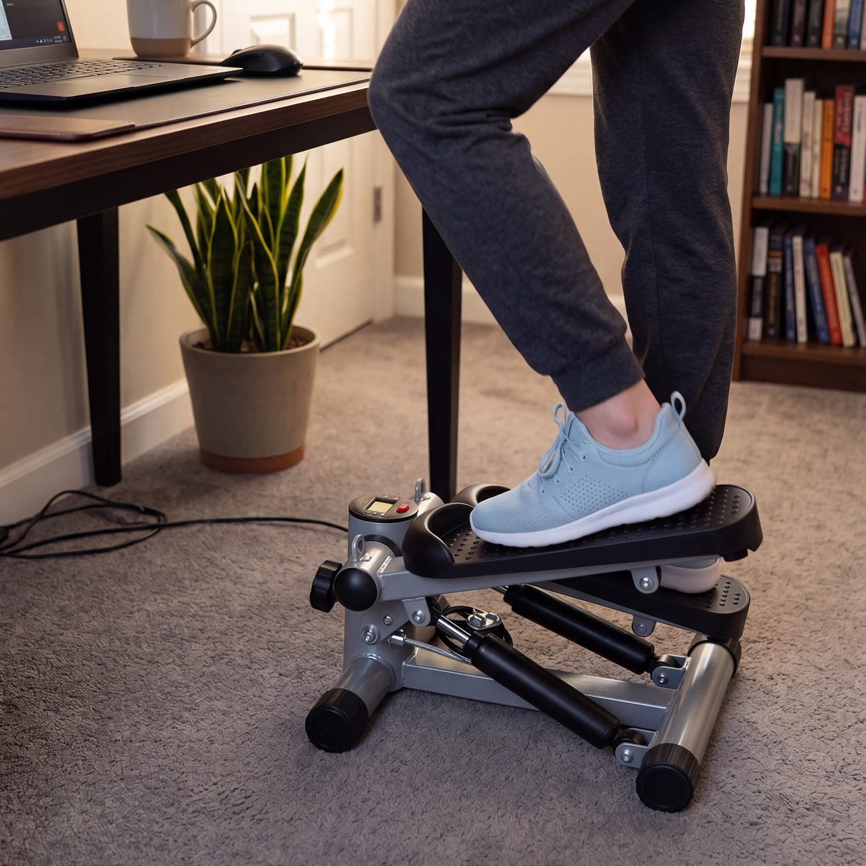 StockMAX Mini Home-Use Stepper with Digital Display