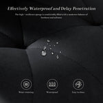 StockMAX Faux Leather Diamond-Quilted Bar Stool-set of 2