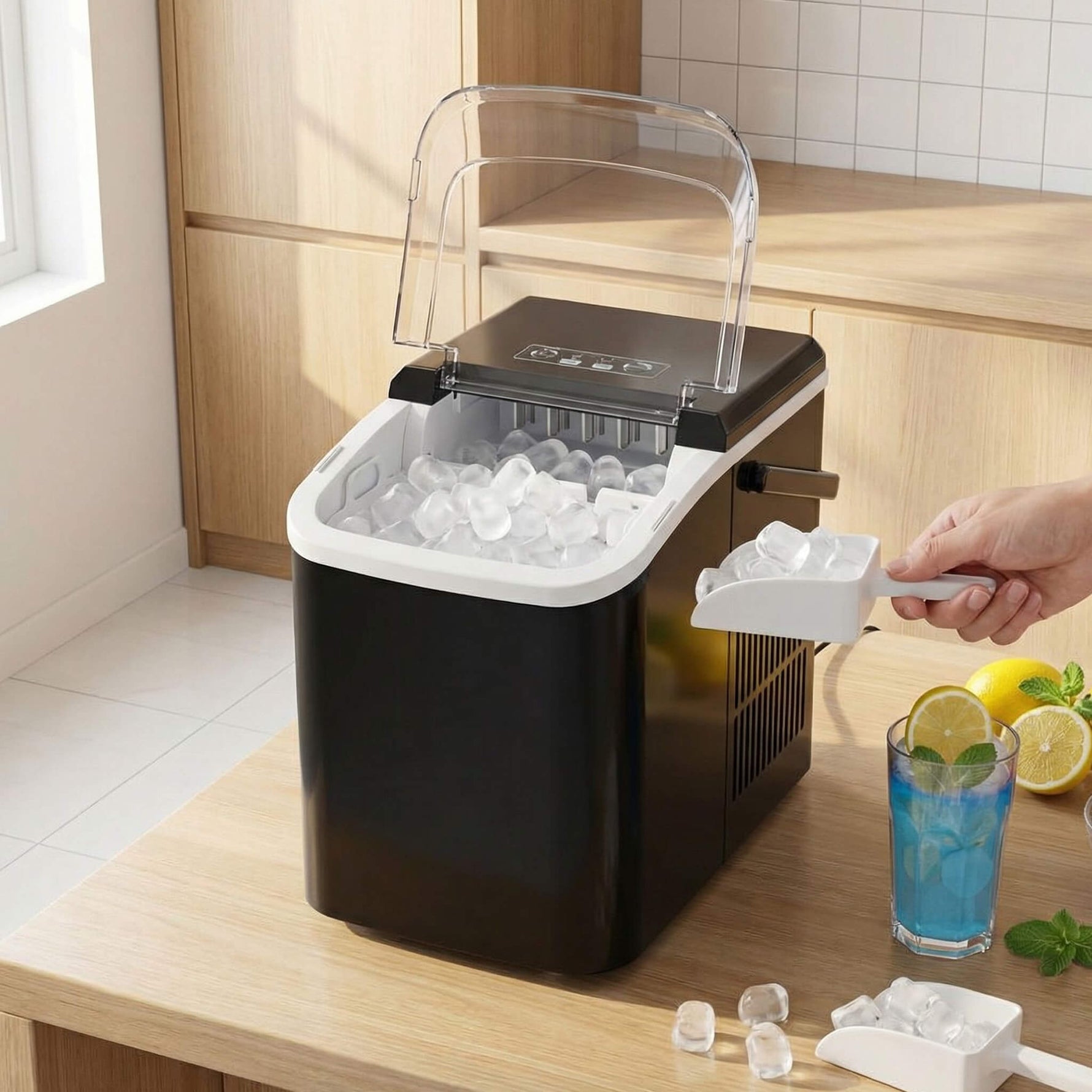 StockMAX Portable Ice Maker for the Kitchen