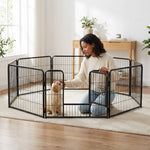 StockMAX Dog Fence Collapsible for Garden Patio