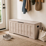 StockMAX Wooden Storage Bench with Soft-Close Lid