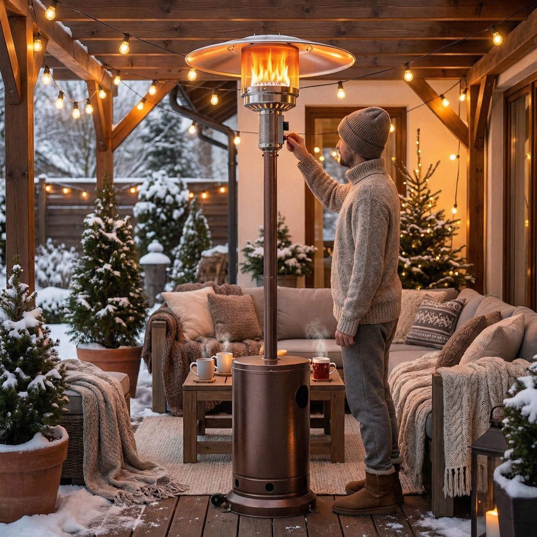 StockMAX Propane Heater for Outdoor Camping