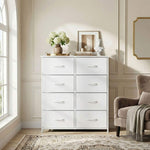 StockMAX High Dresser Fabric Storage Tower 8 Fabric Drawer