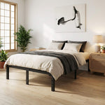 StockMAX Heavy Duty Metal Bed Frame with Under-Bed Storage for Bedroom