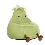 StockMAX Eggplant Bean Bag Chair – Soft ＆ Supportive